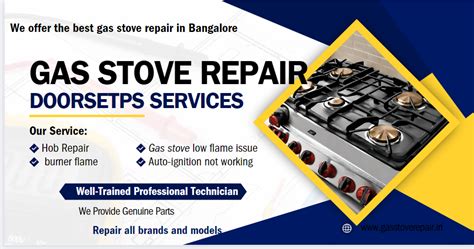 automatic gas stove repair